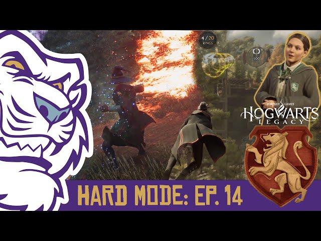 Duels, Brooms, Puzzles & Potions - Hogwarts Legacy HARD MODE Let's Play E14 [PC]