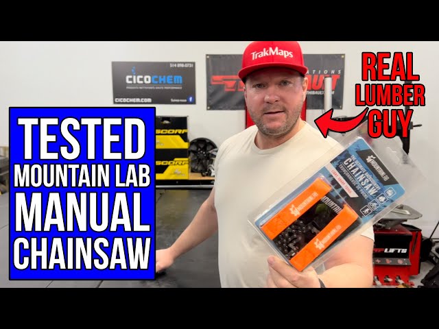 TESTED: Manual Chainsaw from Mountain Lab