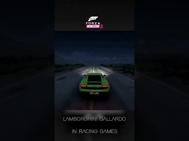 Lamborghini Gallardo in different games #gaming #car #simulator #nfs #forzahorizon5 #forza