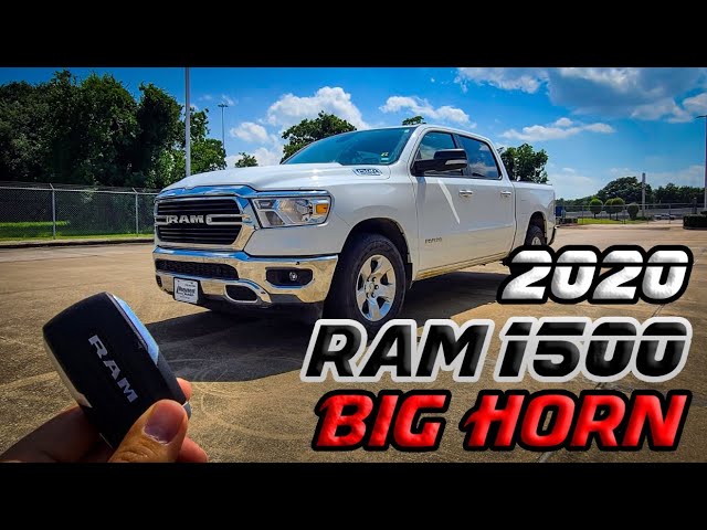 2020 RAM 1500 BIG HORN: Startup & Review
