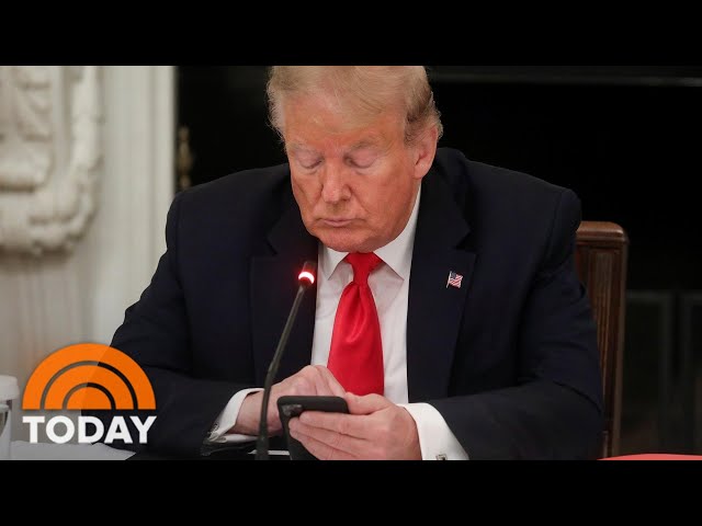 Twitter Permanently Bans Trump, Citing ‘Risk Of Further Incitement Of Violence’ | TODAY