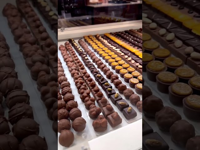 Amazing Swiss chocolate store in Interlaken 🍫🇨🇭