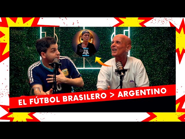 ¿El fútbol BRASILERO es MEJOR que el ARGENTINO? - LECCIONES de OSVALDO