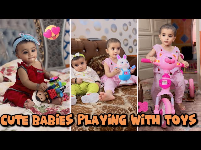 Cute Babies Playing With Toys 😍