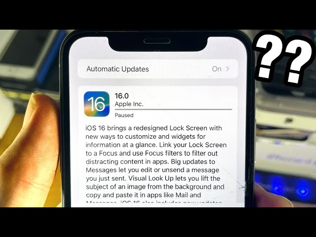 How To Rollback & Revert iOS 16 to iOS 15!