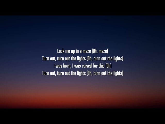 Imagine Dragons - Eyes Closed [Lyrics Video] [One hour loop]