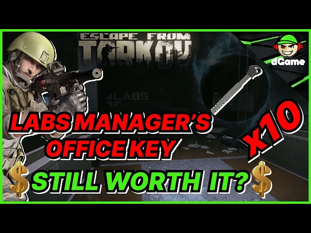 Labs Manager's Office Key: 1 Room and a Fortune to Be Made in Escape from Tarkov💰💰💰