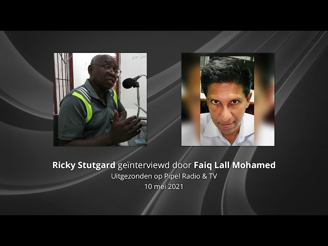 Ricky Stutgard geïnterviewd door Faiq Lall Mohamed
