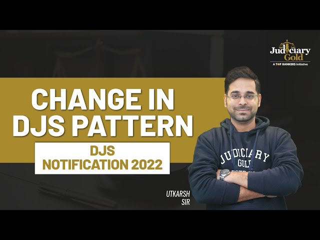 Delhi Judiciary New Syllabus (2022) | DJS Syllabus changed
