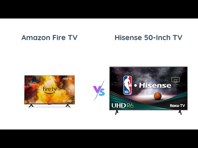 Amazon Fire TV vs Hisense R6 Series Smart TV Comparison
