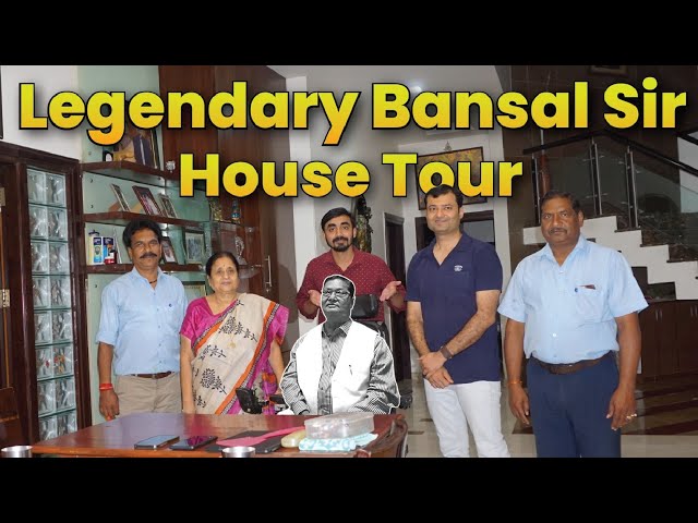 Legendary V.K. Bansal Sir House Tour | Father of Kota Coaching..🙏🏻