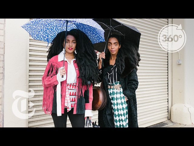 Street Style With the Quann Twins | The Daily 360 | The New York Times