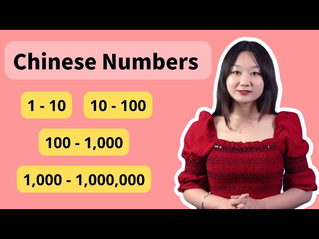 Learn Chinese Numbers 1-10, 1-100 & 1-1,000,000 | Say Big Numbers in Mandarin Chinese