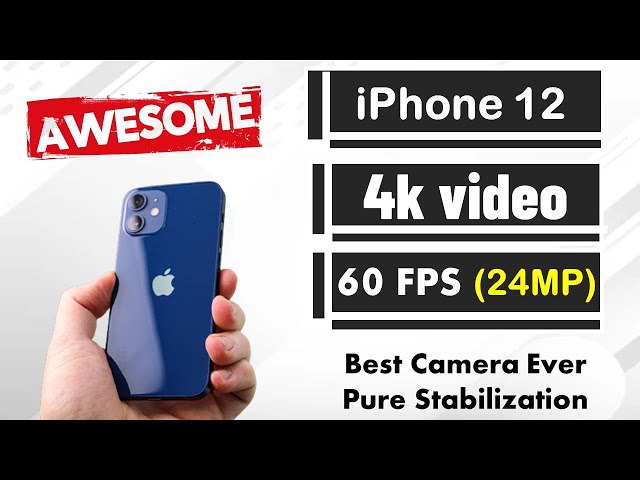 iPhone 12 : Camera & Video Test [4K] @60FPS || awesome camera iphone 12