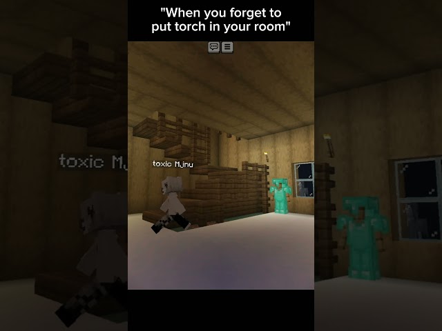 When you forgot to put torch in room😂#minecraft #trending #memes #mincraftmemes #minecraftvideos