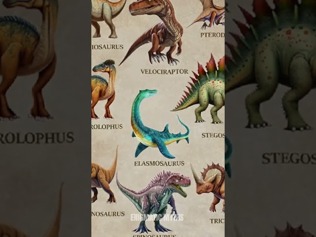 Types Of Dinosaur | Spinosaurus #shorts #dinosaur #scary