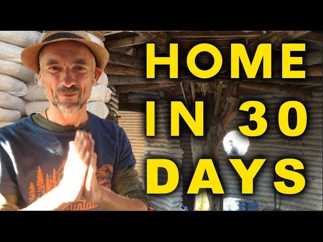 A 3 storey superadobe dome home in 30 days !!!
