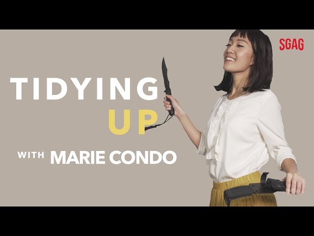 How To Tidy Up The Office (Marie Kondo Parody) | SGAG