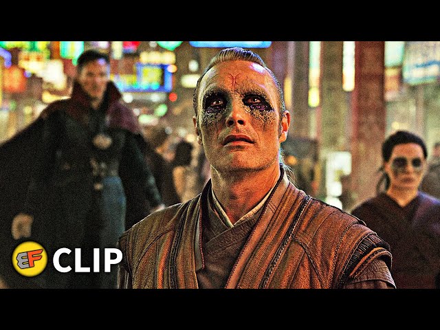 Kaecilius' Defeat Scene | Doctor Strange (2016) IMAX Movie Clip HD 4K