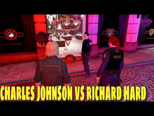 Charles John Being Chased by Richard Hard Gta 5 Rp NoPixel (All Angles)