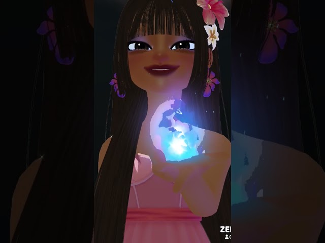 pink magic girl 💖 Super animation on soja mere Chanda 🌜#trending #zepeto #magic #girl #edit #shorts