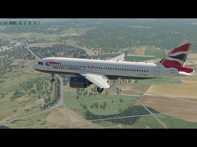 XP11 | Gorgeous approach into Heathrow with the Toliss!