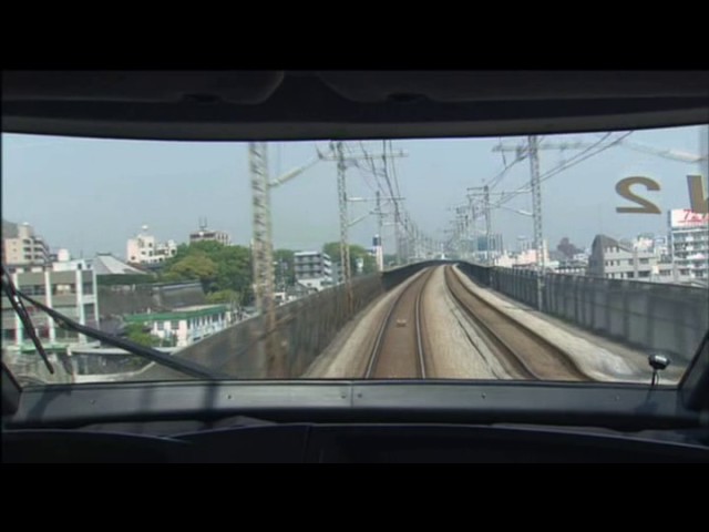 長野新幹線　運転席車窓より