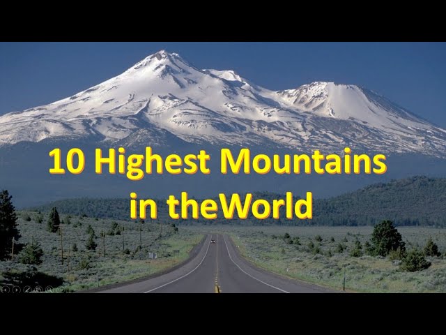 Episode 6: Top 10 highest mountain in the world