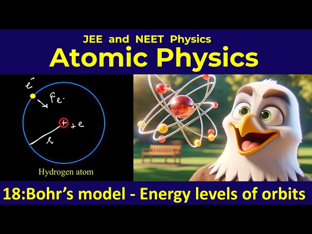 18. Modern physics | Bohr's model of atom - radius, velocity and energy levels | IIT JEE Physics