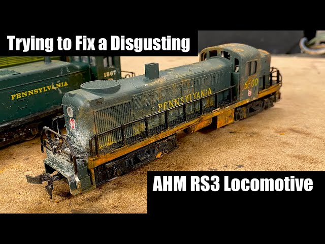 Disgusting, Rusted HO Flood Locomotive - Can We Make It Run?