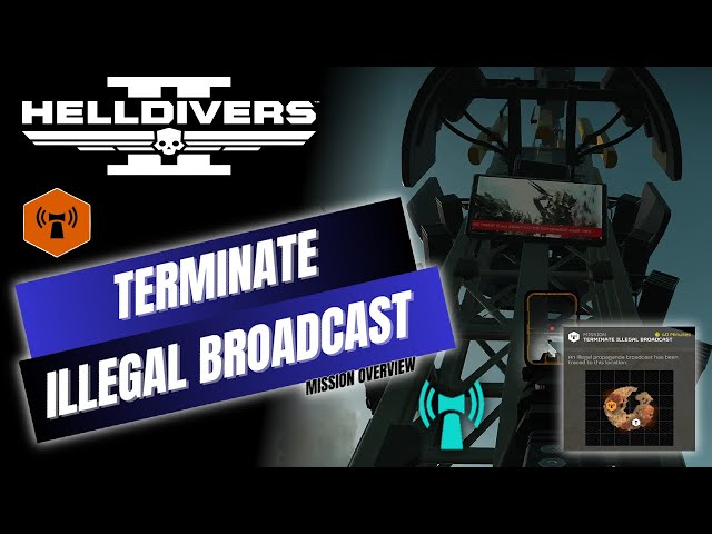 How To Complete Terminate Illegal Broadcast + some Easter Eggs