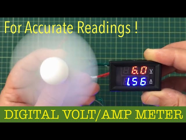 How to Use Digital Volt Amp Meter ?  Easy Wirings and Usage Tutorial