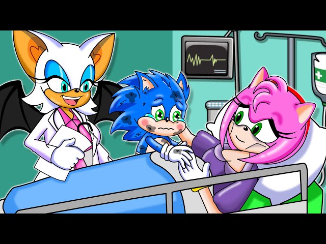Amy Mom Don't Abandon Poor Sonic | Sonic The Hedgehog 2 Animation