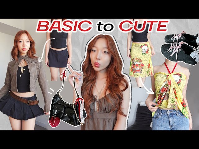 how to make your BORING clothes CUTE ✩