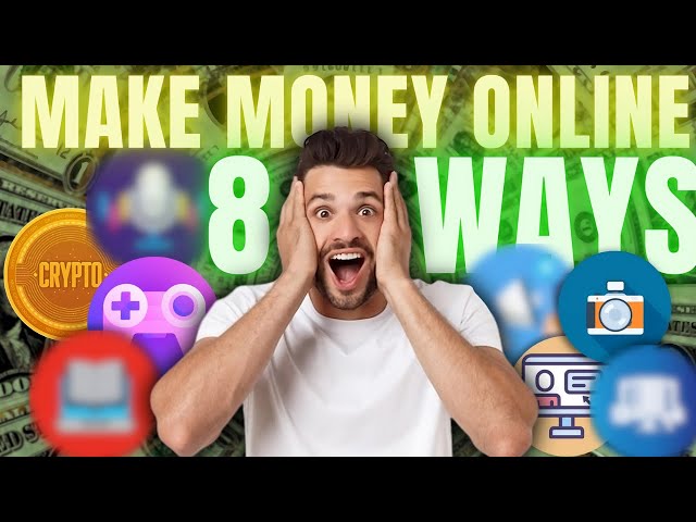 Stop Wasting Time: 8 Easy Ways to Make Money Online 💰