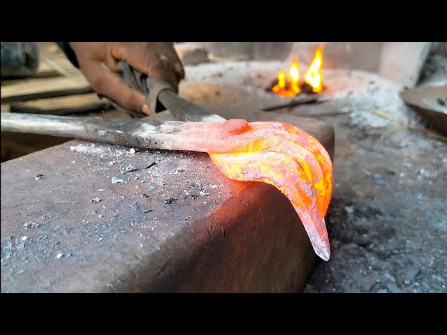 Blacksmith | how to make tongs | simple process.