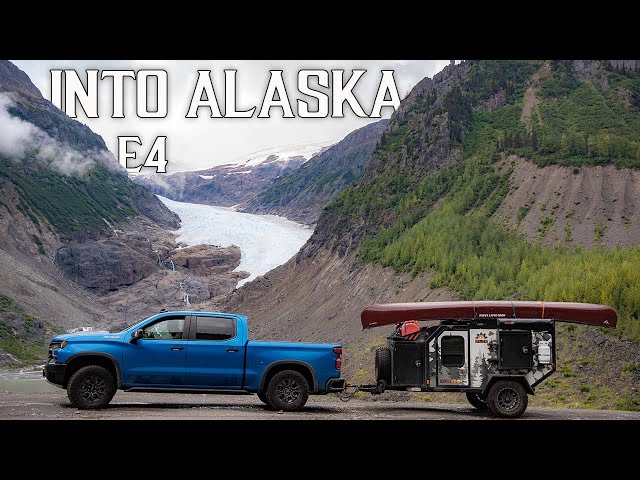 Wild Glaciers, Jumping Salmon, & B.C. Camping | Into Alaska Ep.4 a 30-Day Overland & Canoe Adventure