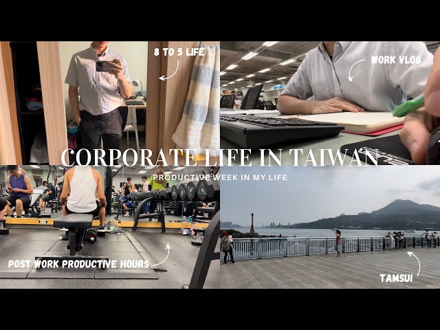 living alone in taipei 🇹🇼 | work vlog of a civil engineer, tamsui, unboxing, workout