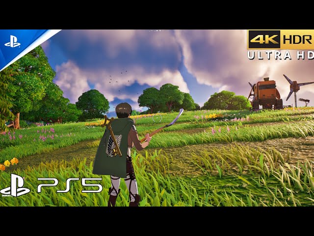 Fortnite (PS5) 4K 60FPS HDR Gameplay (Chapter 4 Season 2)