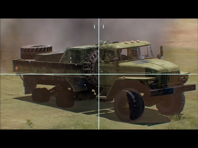 Ukrainian Forces Eliminate Russian Ammo Supply Trucks in Rapid Counterattack - Arma 3