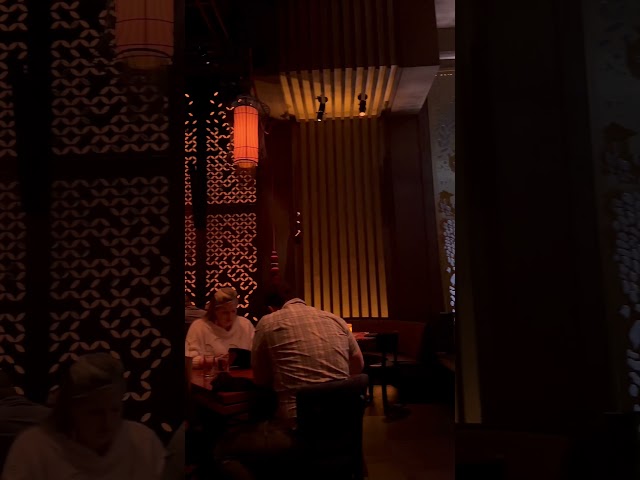 Dinner date at Tao restaurant - Mohegan Sun Casino