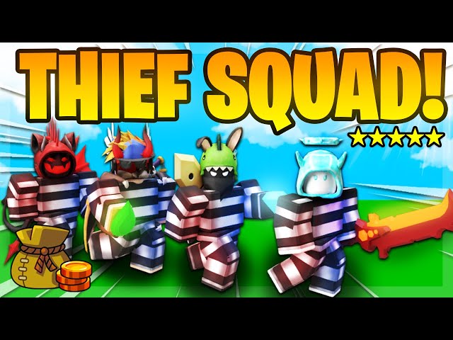 Thief Squad STOLE Everyone's LOOT... (Roblox Bedwars)