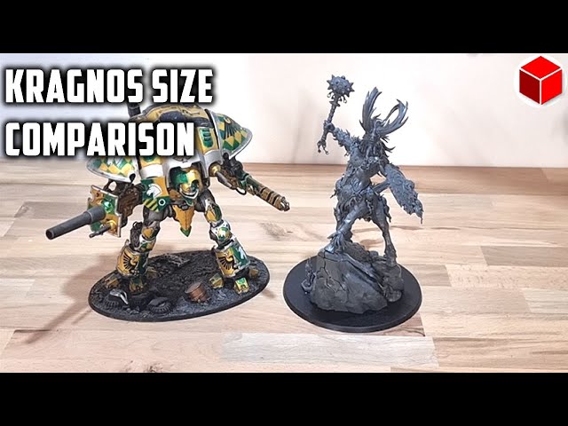 How Big Is The Kragnos Miniature? A Size Comparison