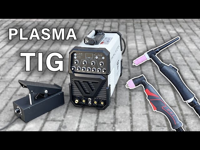 4 in 1 Multi (TIG) Welding Machine And Plasma Cutter - Stahlwerk AC/DC TIG 200 pulse cut ST | Test