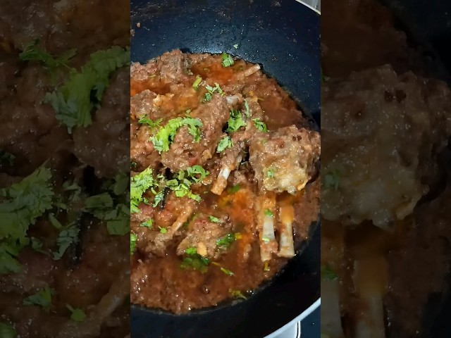 Mutton karahi recipe | mutton masala | Mutton recipes #shorts