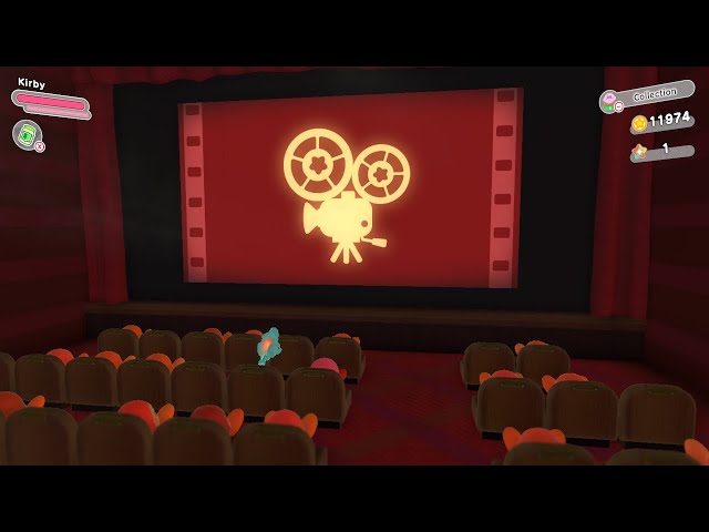 Going through the cinema uninvited! - Kirby and the Forgotten Land