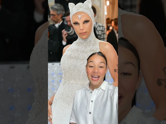 The #metgala2023 had #cats, a #cockroach and #karllagerfeld inspo #insidernews #fashion #celebrities