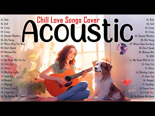 Trending English Acoustic Love Songs 2024 🍏 Top Acoustic Songs Cover 2024 🍏 Best Love Songs Cover