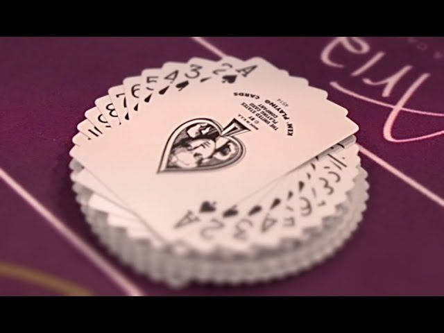 Vegas Dealer Teaches You the Coolest Way Ever to Fan a Deck of Playing Cards