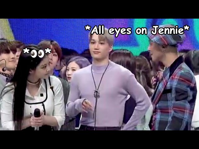 kpop idols vs jennie's visuals